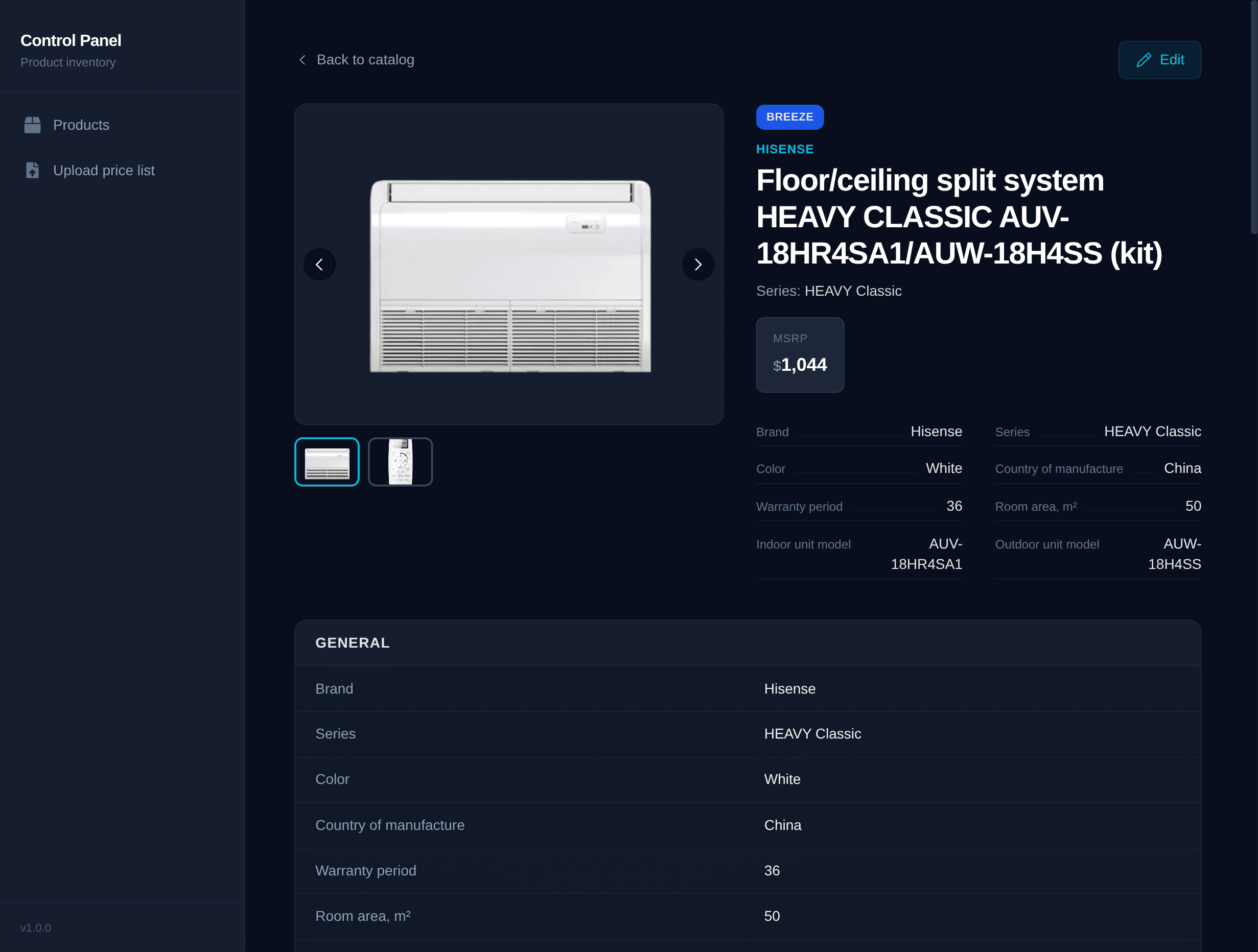 Product details