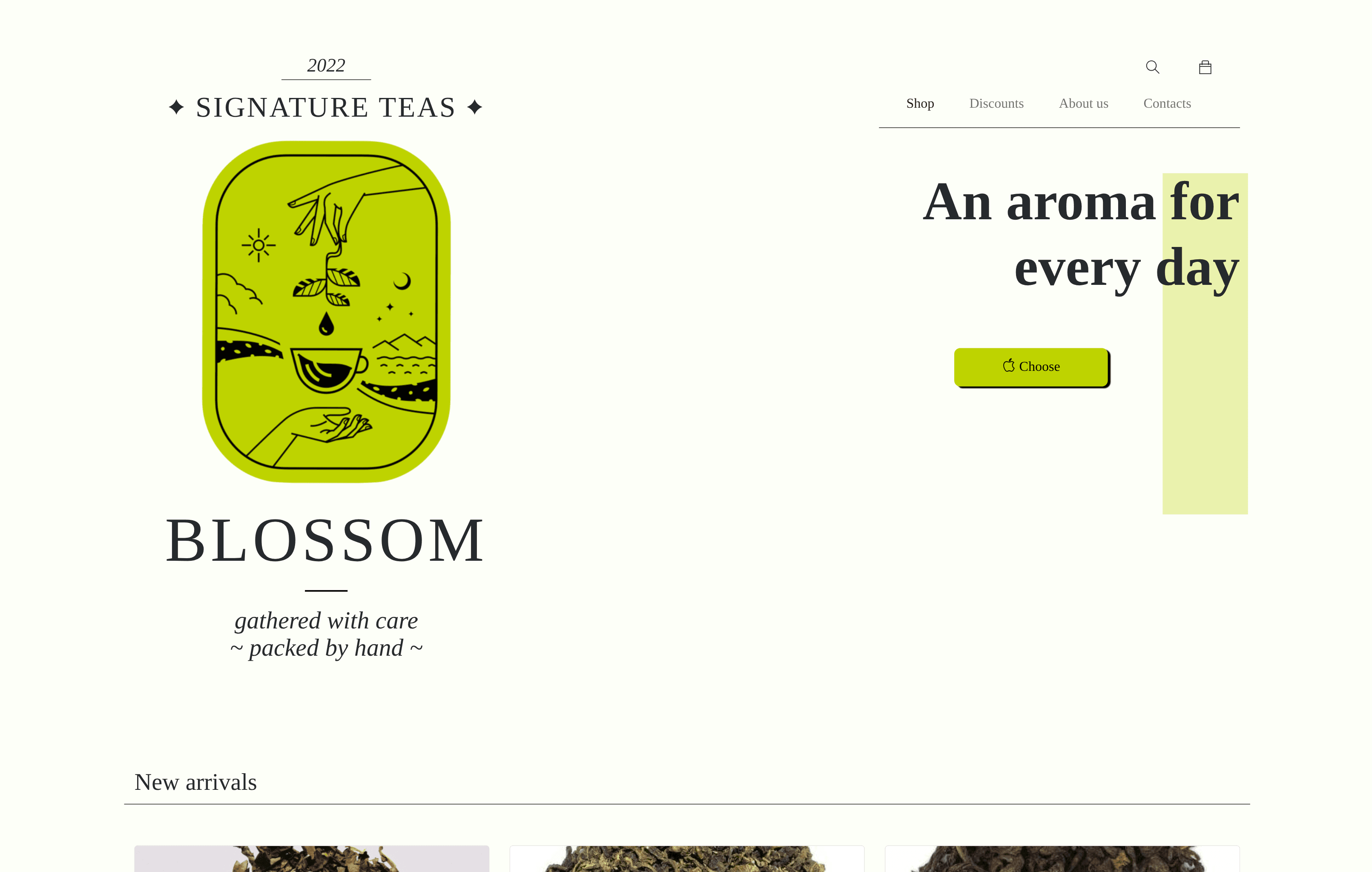Home page